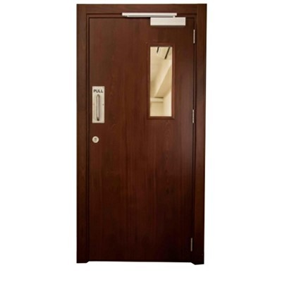 Trä branddörr Vision Panel